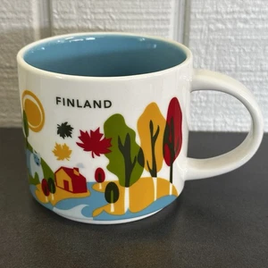 Starbucks Country of FINLAND "You Are Here" Kaffeebecher Sammlerstück EUC - Bild 1 von 14