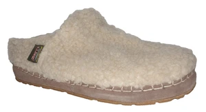 Ciabatta donna LL Bean calda sherpa pile beige/abbronzatura scivoli 9 M nuova - Foto 1 di 5