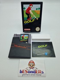 Golf - Nintendo NES - PAL Deutsch - OVP - Anleitung - NOE