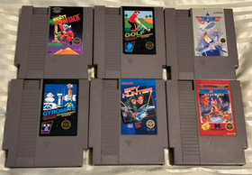 Lot of 6 Five Screw NES Nintendo Games