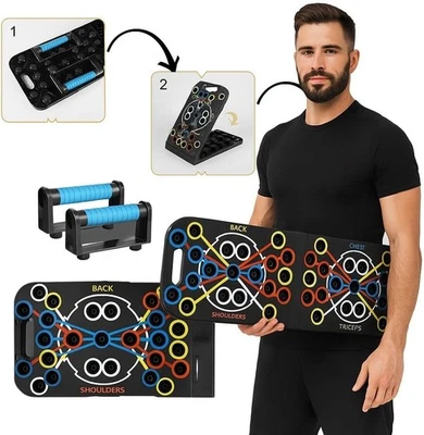 Tabla push up 27 en 1, equipo de gimnasio en casa, tabla push up Foto 1 de 4