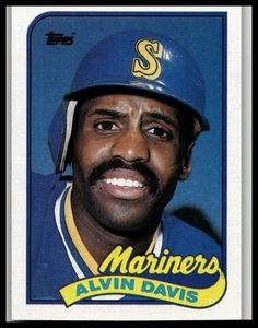 1989 Topps #687 Alvin Davis - Picture 1 of 2