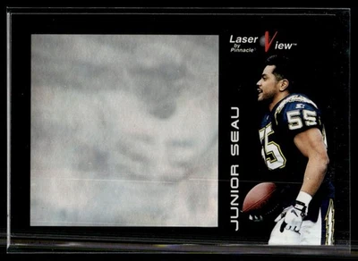 1996 Pinnacle Laser View Junior Seau San Diego Chargers #15 - Image 1 of 2