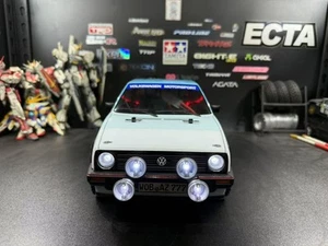🚗🔥 TAMIYA 1/10 RC Volkswagen Golf GTI Mk2 Rally Car – MF-01X Chassis Combo! 🔥 - Picture 1 of 8