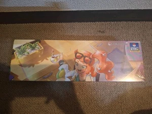 Pokemon Card Game Sonia Rubber Play Mat Sleeved Card Box Deck Case Set In Hand - Picture 1 of 5