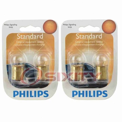 2 bombillas marcadoras laterales traseras Philips para Renault LeCar R5 1980-1986 rq Foto 1 de 4