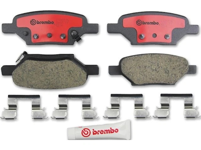 Rear Brake Pad Set For Chevy Pontiac Cobalt Malibu HHR G5 G6 Aura Ion DH44H3 - Image 1 of 1