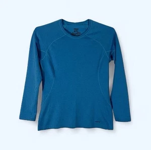 Patagonia Capilene 3 Mid-weight Long Sleeve Crew Neck Top Women's Size XS - Picture 1 of 5