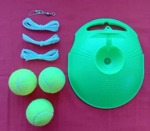 Tennis Trainer Solo Player With 3 Balls And Bag - Picture 1 of 4
