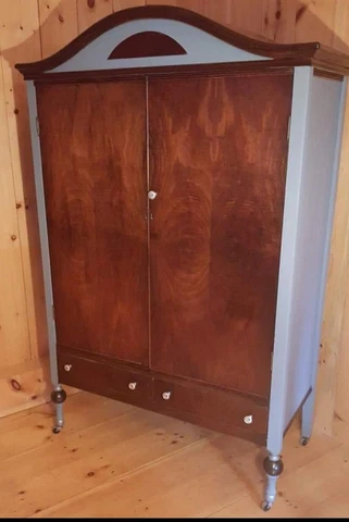 Vintage repurposed wine camphor cabinet Cover