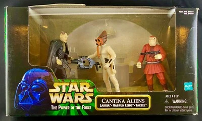 Star Wars - The Power of the Force -- CANTINA ALIENS -- Labria, Takeeo, Leids - Image 1 of 2