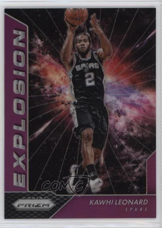 2016-17 Panini Prizm Explosion Purple Prizm /75 Kawhi Leonard #13