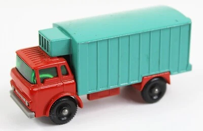 Vintage Matchbox REFRIGERATOR TRUCK Series No 44 Made in England Green/Red - Image 1 of 4