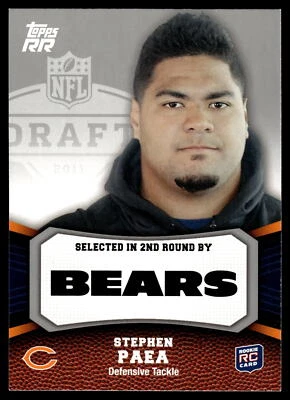 Stephen Paea 2011 Topps Rising Rookies Card  #118 - Image 1 of 2