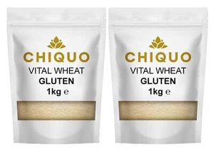 Chiquo Vital Weizengluten 1kg (2er Pack) | Essentiell für Brot, Pizza & mehr - Bild 1 von 8