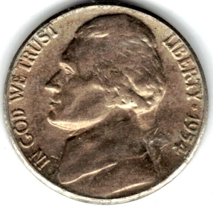 1954 S Jefferson nickel in EXTRA FINE condition ~ PLEASE SEE THE SCAN stk 54-737 - Picture 1 of 5