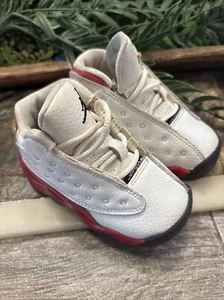 Nike Air Jordan Original 1997 Boys Baby Shoes Size 5cKIDS White Red - Picture 1 of 3