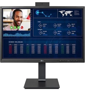 LG 24CQ651W-BP - Thin client - all-in-one - 1 x Pentium N6005 monitor: LED 23.8" - Picture 1 of 9