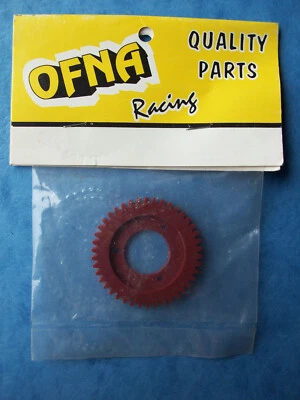 VINTAGE OFNA 35942 RED SPUR GEAR 42T TOOTH OFN35942 NIP - Image 1 of 2