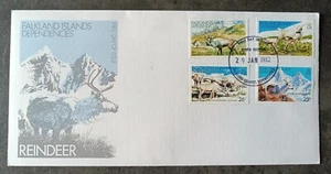 TIMBRE STAMP TAAF - FSAT ENVELOPPE POLAIRE - POLAR COVER FDC ILE FALKLANDS ~V02 - Imagen 1 de 1