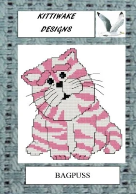 BAGPUSS Cross Stitch Kit by Kittiwake Beginners Kit