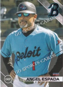 2024 Beloit Sky Carp Angel Espada Marlins Minor Card CO - Picture 1 of 1