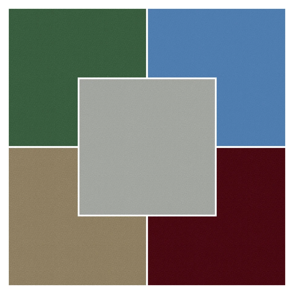 BILLIARD-ROYAL Pool-Tuch 7 ft. grün beige blau rot