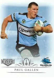 2018 CRONULLA SHARKS NRL Card PAUL GALLEN Elite - Bild 1 von 1