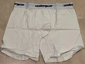 UNDERGEAR Classic Cotton Stretch Boxer Brief - Large, white - Picture 1 of 1