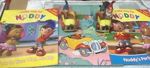 Noddy Corgi cars 1960’s and books ,Big Noddy Book 1955, 2 x Noddy Soft back 2008 - Picture 1 of 8