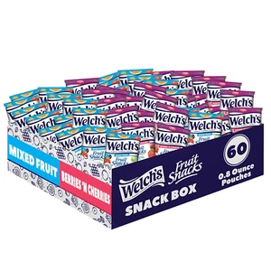 Welch'S Fruit Snacks, Mixed Fruit & Berries 'N Cherries Variety Pack, Great for - Picture 1 of 12