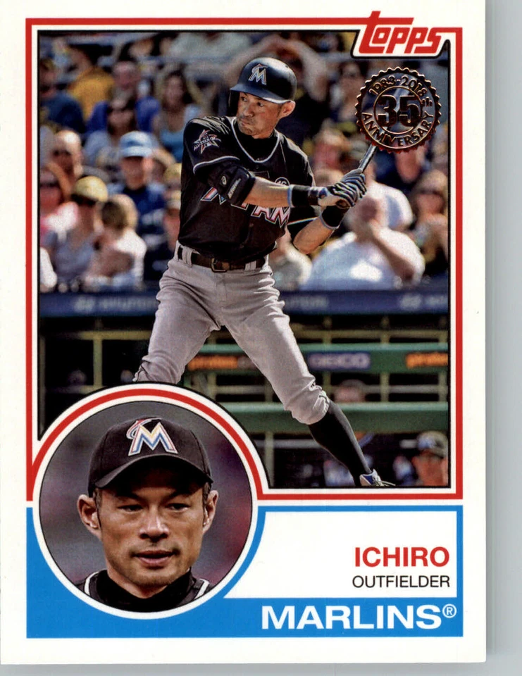 2018 Topps Baseball Series 1 1983 35th Ann. Inserts U-Pick: Complete your set! - Image 1 of 1