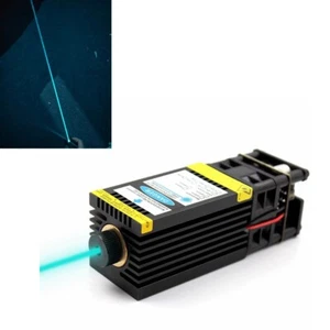 Adjustable focus 488nm 100mW sky blue laser module supports PWM+TTL modulation - Picture 1 of 5