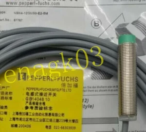    +  Proximity Switch NBN4-12GM50-E2-5M Inductive Sensor #W8* - Bild 1 von 4