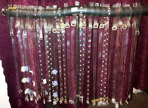 Lotto #21 - Set di 50 paia reggiseni regolabili rimovibili trasparenti con decorazioni - Foto 1 di 4