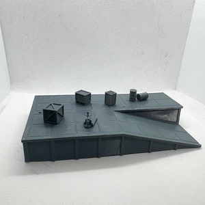 Plataforma ferroviaria ancha Yao's Studio 1/64 diorama muelle de carga con carga - Imagen 1 de 5