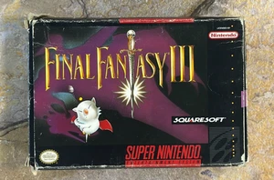 Final Fantasy III - SNES - CAJA **VER DESC** - Imagen 1 de 12
