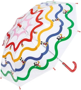 Skater Children's Mickey Mouse Vinyl Umbrella 45cm For 5-6 years old Approximate - Picture 1 of 6