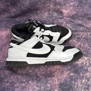 Nike Dunk Low Jumbo Trainers Panda/Black And White - Size 9.5 UK - Picture 1 of 10