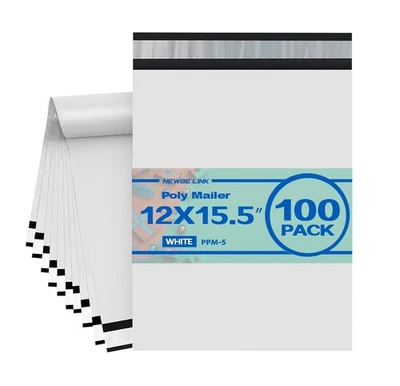 12x15.5''-Poly  Mailers Shipping Mailing Padded Envelopes Bags - Image 1 of 4