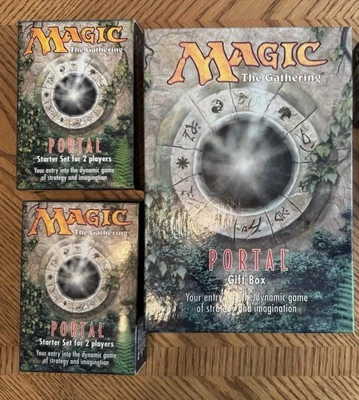 Magic The Gathering  - “Portal” Gift box/starter set: 1997 EXCELLENT condition  - Image 1 of 4