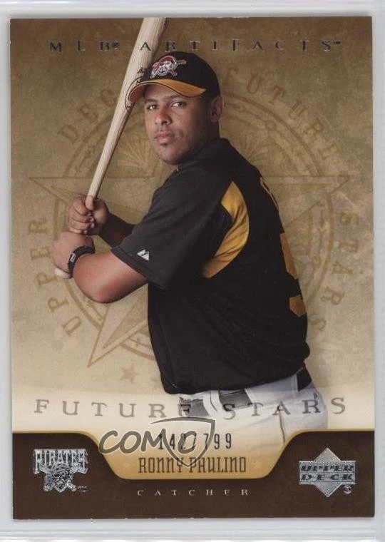 2005 Upper Deck Artifacts Future Stars /799 Ronny Paulino #263 Rookie RC - Image 1 of 2