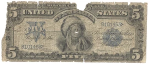 FR 272 1899 $5 LARGE SIZE SILVER CERTIFICATE **AFFORDABLE** - Picture 1 of 2