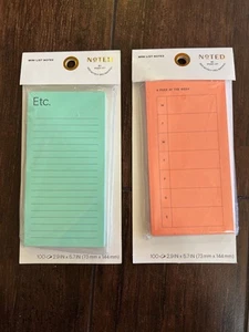 Noted by Post-it Mini List Notes - ETC / A Peek at the Week - Picture 1 of 4