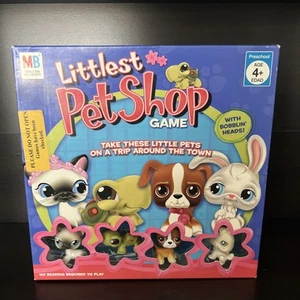 Littlest Pet Shop Game 4 Bobblin' Heads Figures Milton Bradley 2005 Complete - Bild 1 von 2