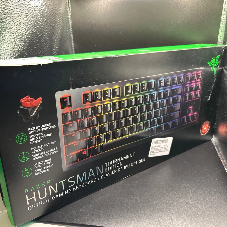 Razer Huntsman Tournament Edition TKL Gaming Keyboard - Image 1 of 1