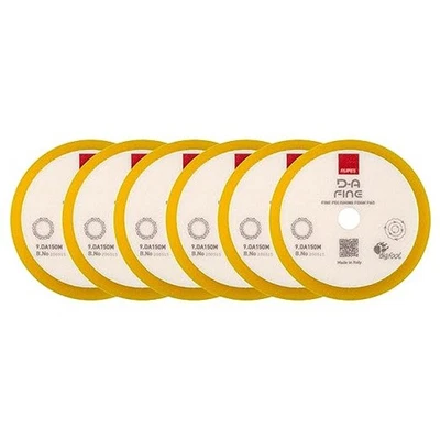 RUPES 150 mm (6 inch) High Performance Fine Finishing Foam Pad D-A Fine (6)