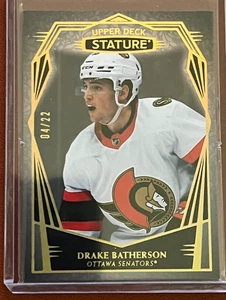 Drake Batherson Design Variation /22 2022-23 UD Stature No. 35 - Picture 1 of 2