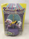 RARE jouet cheval carrousel musical vintage Marchon 1994 scellé ne fonctionne pas 82122