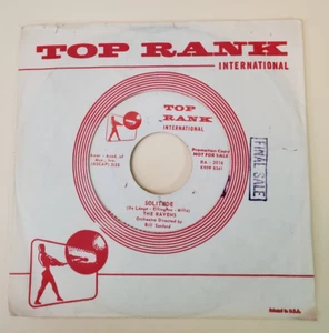 Ravens SOLITUDE (PROMO DOO WOP 45) #2016 PLAYS VG+ TO VG++ - Imagen 1 de 5